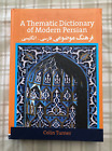 Ein thematisches Wörterbuch des modernen Persisch von Colin Turner - Hardcover