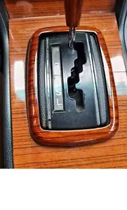 Mercedes W123 Holz - Rahmen Schaltkulisse Mittelkonsole Schalthebel - Blende - Bild 1 von 8