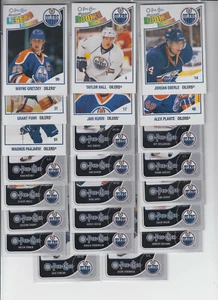 10/11 OPC Edmonton Oilers Team Set w/RCs + Legends 23 Cards - Gretzky Hall RC + - Picture 1 of 1