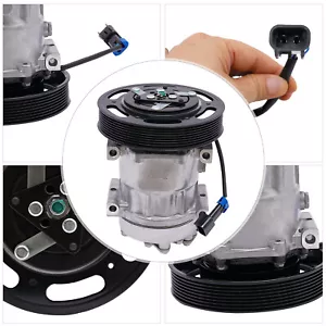 AC Compressor For Mack Volvo VNL Trucks OE# 20721587 206RD52M 206RD53M 4326U USA - Picture 1 of 15