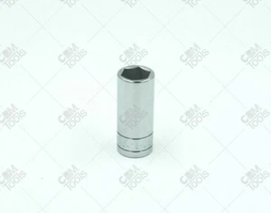 SK Hand Tools 40418 3/8" Dr. 9/16" 6pt Deep Fractional Chrome Socket - Picture 1 of 1