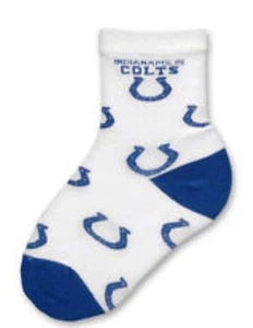 LOT OF 3 INDIANAPOLIS COLTS SOCKS SIZE 8-13 CHILD NWT 35% Off MSRP - Picture 1 of 6