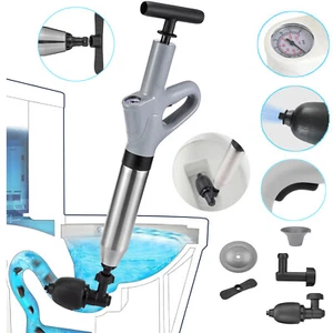 Toiletten Pömpel Toilettenkolben Rohrreiniger Abflussreiniger Pumpe für Küche - Bild 1 von 12