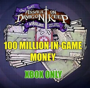 Tiny Tinas One Shot Adventure Max 100 Million In-Game Money XBOX ONE + XBOX X/S - Picture 1 of 2