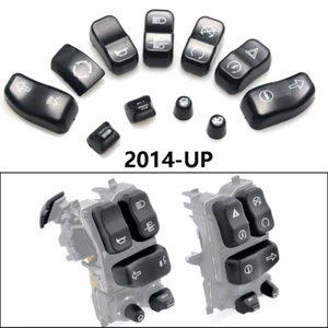 Black Hand Control Switch Housing For Harley Touring Road Electra Glide '14-'23 - Bild 1 von 9