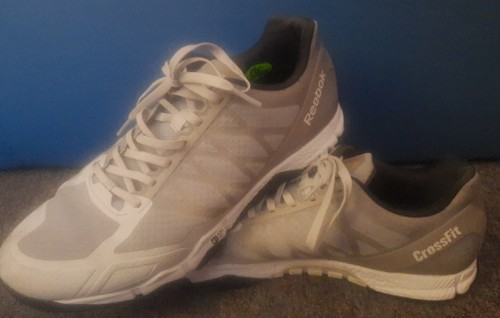 Sneakers Reebok Crossfit Rope Pro 55c 101 grigio bianco donna taglia 10 5 UK 8