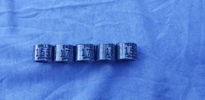 5 Schneegänsebänder, Gänseband, Lockvogel, Rufe, Entenband, Gänseband, Zink - Bild 1 von 1