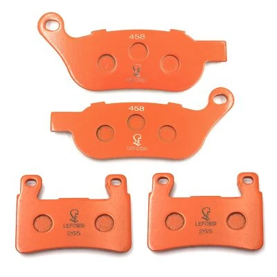 Pastillas de freno FA296 FA458 para Harley FLSTF/FLSTFB Fat Boy LO FXSB Breakout 2015-201 Foto 1 de 2