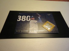 1997 Leaf Warning Track 108/3500 Ken Griffey Jr Card #1