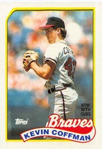 Kevin Coffman 1989 Topps 488  Chicago Cubs  Baseball Card
