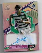 2022-23 Topps Finest UEFA Champions League Auto Card : Rodrigo Ribeiro #AH