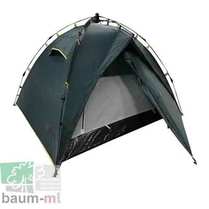 Zelt Automatik für 3 Personen Camping Festival Pop Up Schnellaufbau Kuppelzelt - Bild 1 von 2