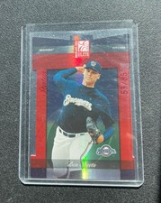 Ben Sheets 2002 Donruss Elite Status Die-Cut #139 /85 Brewers All-Star SP RARE