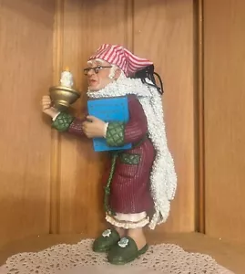 Vintage Kurt Adler Scrooge Christmas Carol Ornament Collection Book Candle Bathr - Picture 1 of 6
