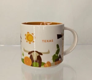 Starbucks TEXAS You Are Here Collection Coffee Mug - Picture 1 of 3