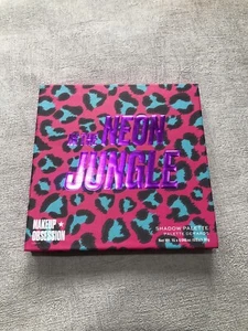 Makeup Obsession Revolution Eyeshadow Palette Neon in the Jungle 16 shades New - Picture 1 of 5
