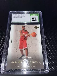 2003-04 Upper Deck Phenomenal Beginning #16 LeBron James Rookie CSG 8.5 - Bild 1 von 2