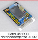 NEW CASE CABLE AS ADAPTER BY IDE 44-PIN PATA NOTEBOOK HARD DRIVE HDD > USB