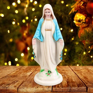 Virgin Mary Statue Figure Religious Mother Mary Sculpture for Church Home Decor - Picture 1 of 10