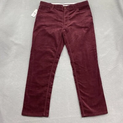 Polo Golf Ralph Lauren Pants Mens 38x32 Red Corduroy Classic Fit - Image 1 of 4
