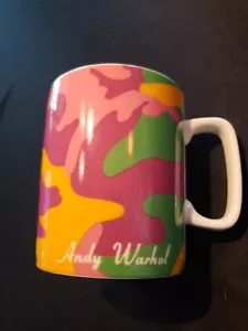 Andy Warhol Abstract Multi Color "Art is What You Can Get Away With" Cup Mug - Picture 1 of 13