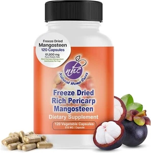 Mangostan Pericarp Kapseln - Bio gefriergetrocknetes Pulver mit 61.800mg Stärke - Bild 1 von 7