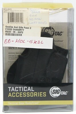 Funda de paleta estándar Sig Sauer SigTac mano izquierda Glock todo 9/40/357 9 mm 40 S&W Foto 1 de 3