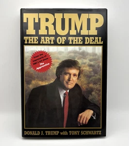 TRUMP The Art Of The Deal 2004 Edition Signed In Gold Pen - NEW - Picture 1 of 9