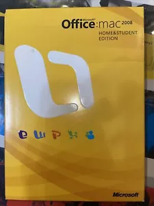 Microsoft Office 2008 Home & Student Edition for Mac w/ 3 Product Keys - Picture 1 of 1