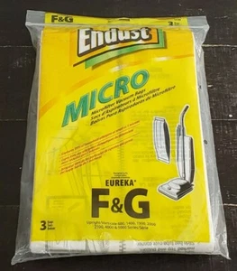 Endust Eureka F&G 3 bolsas de micro aspiradora verticales 600 1400 1900 2000 2100 4000 5000 - Imagen 1 de 8