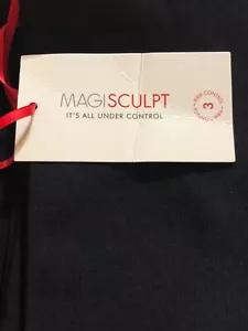 Leggings Magisculpt Firm Control 3 negros hasta el tobillo talla 20/22 cintura alta nuevos con etiquetas - Imagen 1 de 12