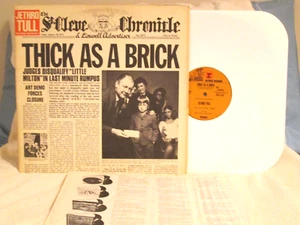 JETHRO TULL THIS AS A BRICK ORIGINAL '72 PROG-ROCK ZEITUNG GATEFOLD EX/EX!! - Bild 1 von 5
