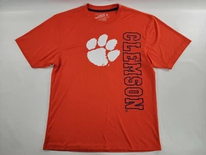 Campus Heritage NCAA Clemson Tigers Gr. M sportlich Stretch Polyester T-Shirt gebraucht, in einwandfreiem Zustand - Bild 1 von 5