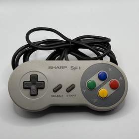 SHARP 21-G 21&rdquo; TV SUPER FAMICOM SFC COMBO UNIT CONTROLLER RARE Nintendo - Tested