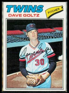 1977 Topps Dave Goltz Vintage Minnesota Twins #321 - Picture 1 of 3