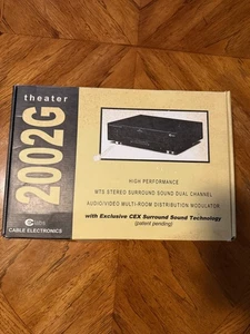 CE Labs 2002G Stereo AV Distribution Modulator - distribute 2 video sources - Picture 1 of 4