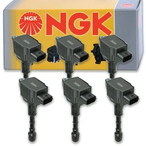 6 pcs NGK Ignition Coil for 2009-2012 Infiniti FX35 3.5L V6 - Spark Plug vp - Picture 1 of 5