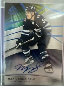 2019-20 Upper Deck SP Game Used - Mark Scheifele #69 Blue Auto (AU) - Imagen 1 de 1