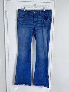 American Eagle Kick Boot Super Stretch Bootleg Jeans - Größe 16L - Bild 1 von 10