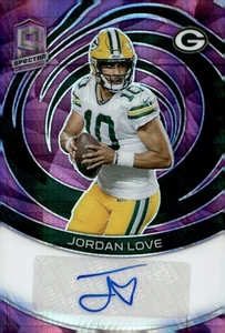 2023 Panini Spectra Signatures Neon Pink #7 Jordan Love Auto /15  - Picture 1 of 2