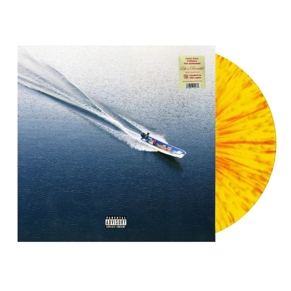 Larry June 2 Chainz Alchemist Life Is Beautiful Splatter Vinyl #173 LP NEW MINT - Image 1 of 4