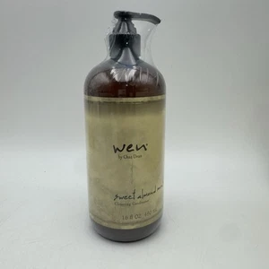 Wen Chaz Dean Sweet Almond Mint Cleansing Hair Conditioner 16oz Sealed Pump New - Picture 1 of 5