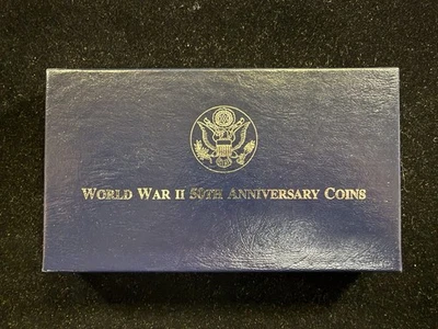 1991-1995 WWII 50th Anniversary Proof Set OGP/COA #514 - Image 1 of 4