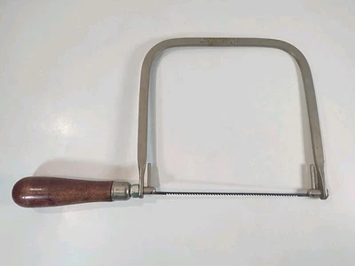 Vintage Antique Craftsman Coping Saw w/Wooden Handle 9 3541 - Made in USA - Image 1 of 4