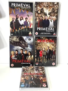 Primeval DVD Box Set Complete Seasons 1-5 TV Sci-Fi Dinosaur Adventure Series - Picture 1 of 3