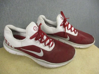 Alabama Crimson Tide Zapatos Para Hombres 14 Usados en Excelente Condición Nike Tenis Foto 1 de 4