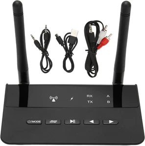 Bluetooth 5.2 Sender-Empfänger, 2-in-1 AptX HD Bluetooth-Audioadapter 3,5mm DE - Bild 1 von 9