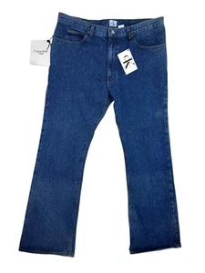Vintage Calvin Klein 5 Pocket Zip Fly Blue Jeans Herren Größe 40x34 GMRUI 92-4 - Bild 1 von 13