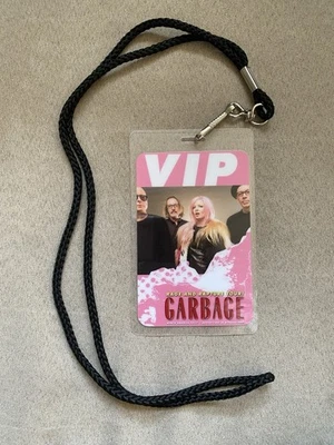 Garbage Rage And Rapture 2017 VIP Tour Laminate - Image 1 of 2