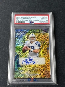 2025 Signature Series Peyton Manning 1/1 Classic Art Auto PSA 10 Indy Colts  - Bild 1 von 3